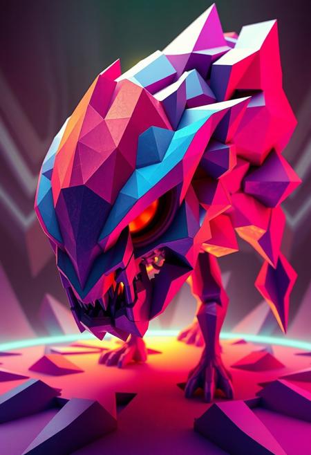 recursive shapes, (emphasis on sharp geometric form:1.6), (cartoonish:-1.1), primal aesthetic, (low quality:-1.2), vibrant, stark lighting, (ugly:-1.3), (overloaded multichromatic colors:1.6), unsettling, unrefined textures, (polished:-1.3), (overly ornate:-1.5), neon glow, diverse color palette, intricate fractal structures, high resolution, minimalist design, (bad composition:-1.3),angular geometric forms, (blurry:-1.2), dystopian vibe, saturated hues, fractured geometry, photorealism, (noisy:-1.1), (smooth surfaces:-1.4), psychedelic tones, exaggerated features, sculptural appearance, (disjointed anatomy:-1.3), (soft lighting:-1.2), rigid structure, intersecting planes, infinite geometry, minimal details, multichromatic colors, sharp and jagged geometric patterns