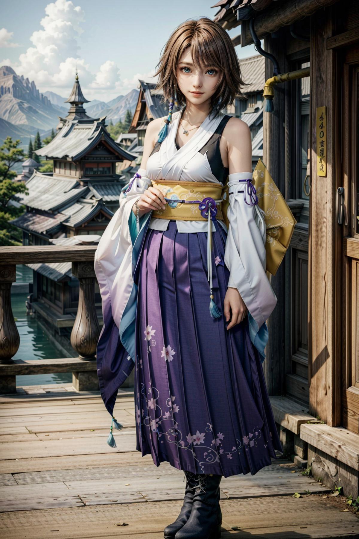 Yuna from Final Fantasy X image by BloodRedKittie