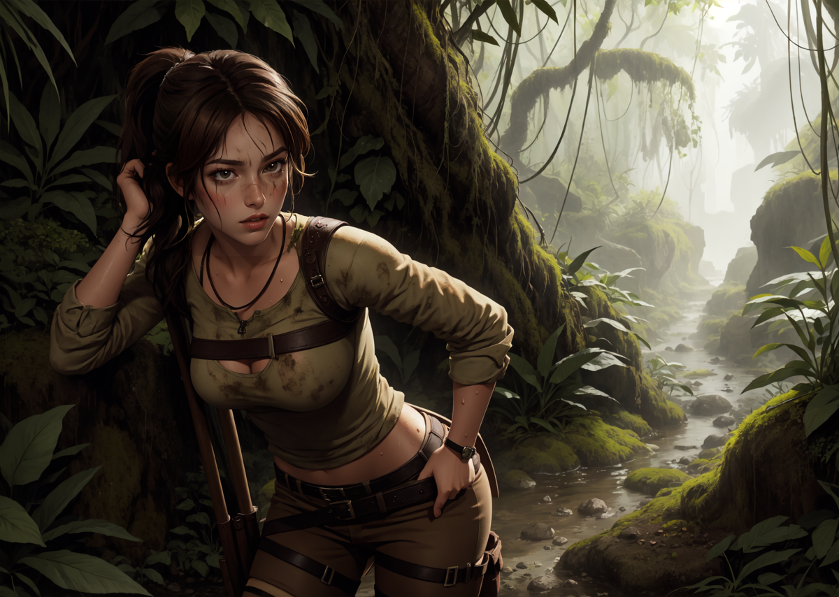 Lara Croft - v1.0 | Stable Diffusion LoRA | Civitai