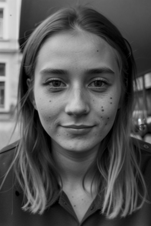 KB_orwo_NP22, instagram photo, portrait photo of 20 y.o german woman, perfect detailed eyes, natural skin, hard shadows, film grain