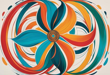 An artwork rich with Celtic knot patterns, each twist and turn echoing ancient traditions. Surrounding the design are symbols and the ghostly outline of stone circles, hinting at a deep spiritual heritage.
abstract art, James Nares, expressive brushstrokes, fluid motion, large-scale, single sweeping gestures, texture of paint, rhythmic energy, bold colors, vibrant hues, neutral background, dynamic, meditative, intentional motion, contemporary