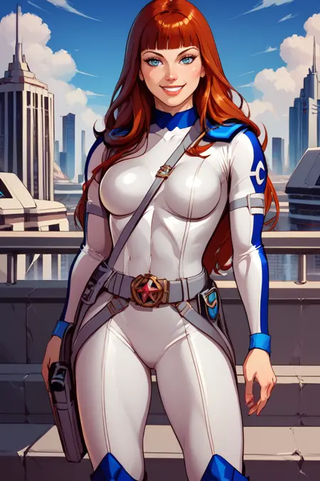 Nico from the Galaxy Ranger | Pony / SD1.5