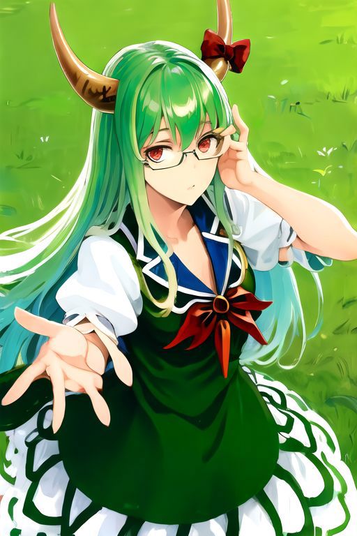 kamishirasawa keine (touhou)  上白泽慧音 东方project image by TK31