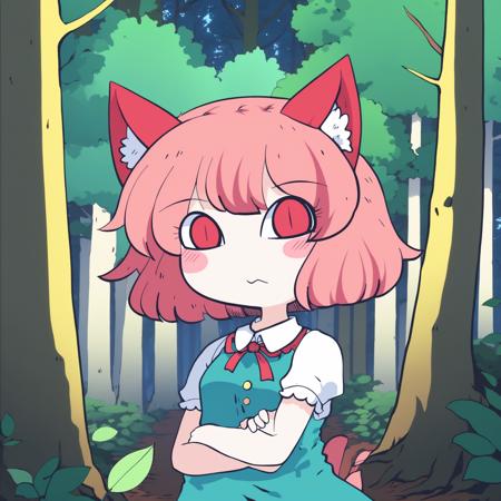 anime screencap, glint, drawing, best quality, a girl with red hair and cat ears standing in forest, big eyes, 2d, cute,
anime girl, waifu, cel shading, magical girl, vivid colors, (outline:1.1), manga anime artstyle, masterpiece, offical wallpaper, glint
<lora:chahan_sdxl_v1:1>