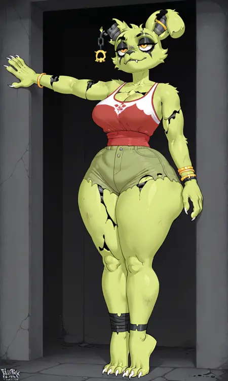 Fem Springtrap | FNAF