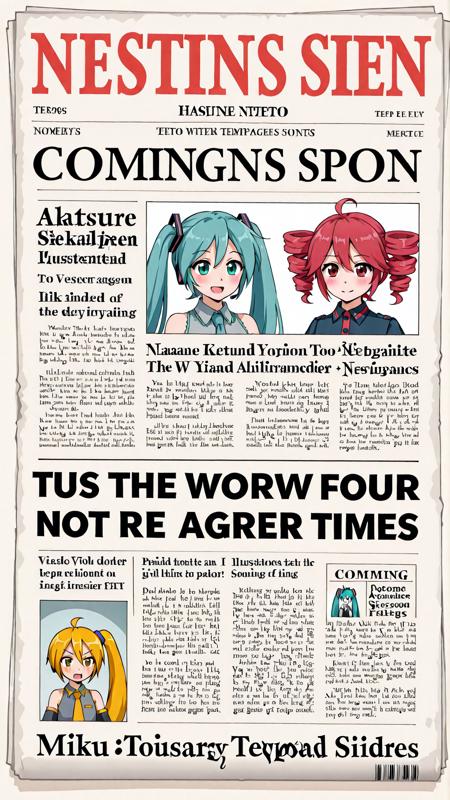 Newspaper Frontpage V1