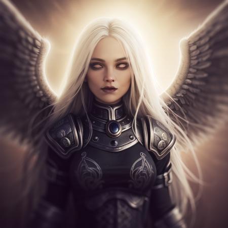 ((extreme detail)),(ultra-detailed),(painting), chiaroscuro, extremely detailed CG unity 8k wallpaper, best quality, portrait,avacyn,no pupils,white eyes,church in background