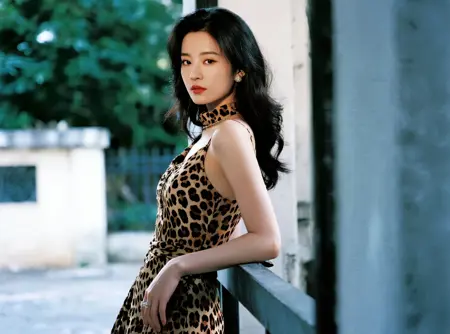 nsfw Leopard print nude girl