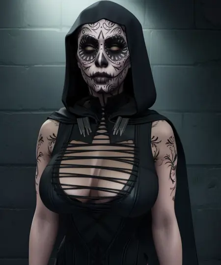 Rogue / Domino / Death - Marvel (Deadpool Game)