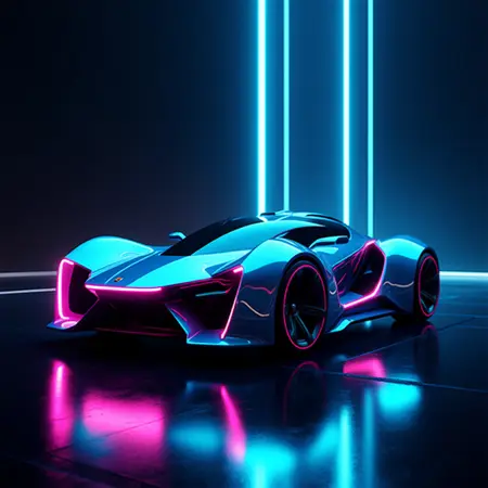 sci-fi concept car