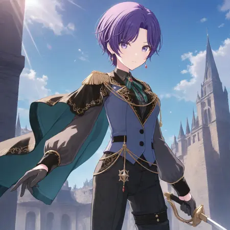 Abyss Knight Attire (Asahina Mafuyu) / Project SEKAI