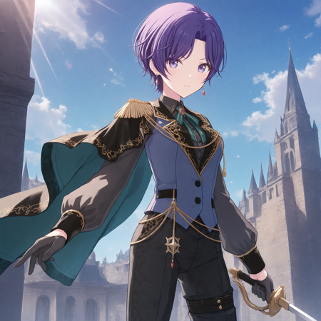 Abyss Knight Attire (Asahina Mafuyu) / Project SEKAI ObsessionIllustrious