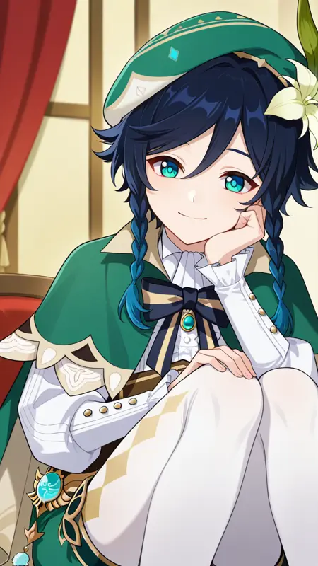 Venti ( ウェンティ / 温迪) - Genshin Impact (Illustrious)