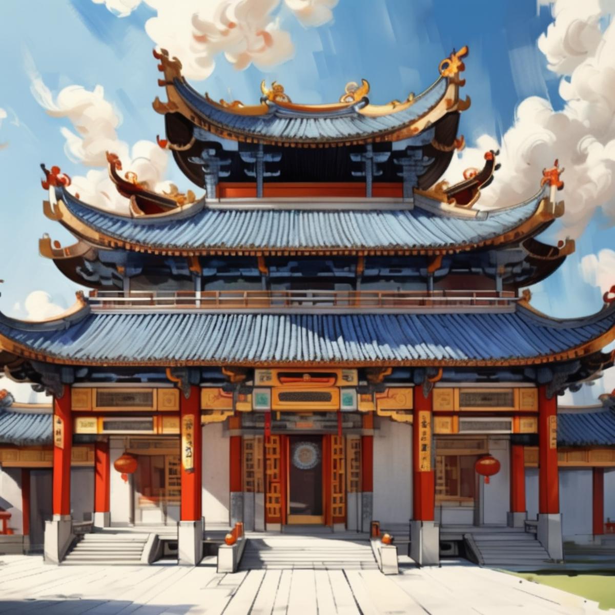 Chinese Traditional Architecture image by CyberBlacat