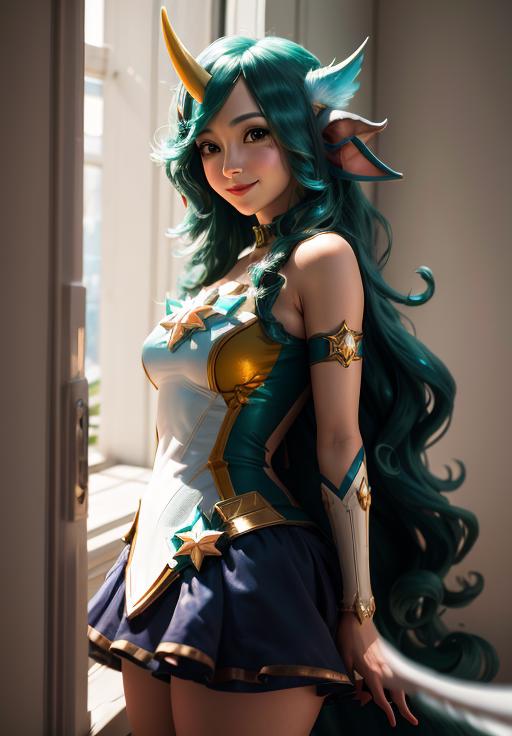 Soraka - League of Legends / Star Guardians image by AsaTyr