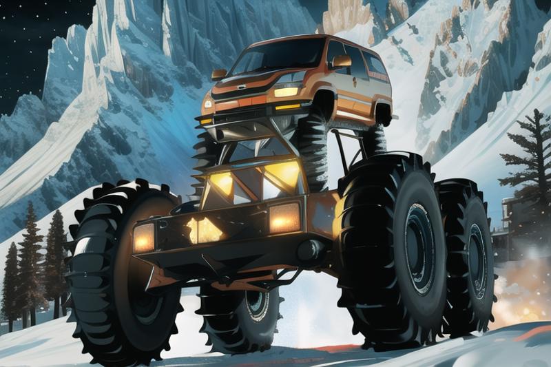 Monster truck image by pogbacar