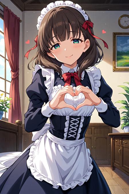 idolsakuma dress, jewelry, gloves, earrings,ribbon, hairband, looking at viewer, pink dress,bare shoulders, bow, heart, white gloves, choker, red ribbon, hair ribbon,socks