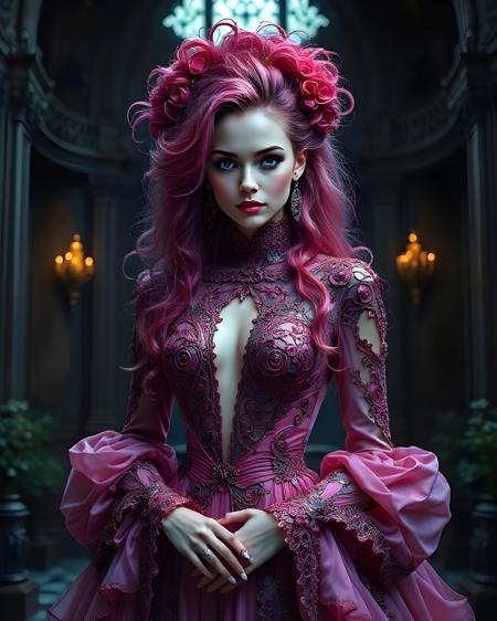 Eclipsed Atelier: The Muse in Mauve Light Muse in Mauve Light