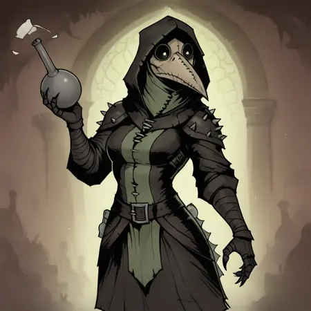Plague Doctor IL&NoobAI&Pony | Shrekman Darkest Dungeon Loras