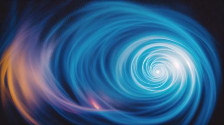 swirling  blue space time vortex, masterpiece, perfect studio lighting, Canon EF 16mm f/2.8L III USM,