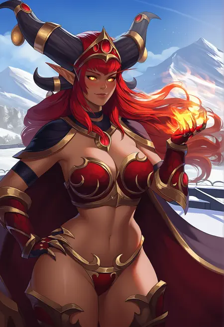 Alexstrasza (World of Warcraft) NoobAI-XL (Epsilon Illustrious / V-pred)