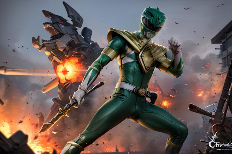 Green Power Ranger - Mighty Morphing Power Rangers image by CitronLegacy