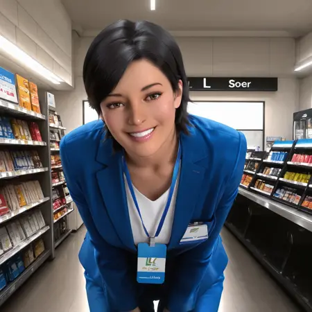 Lu - Mascot of Magazine Luiza