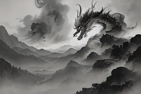chinese dragon-中国龙/ Chinese Loong-Eastern Dragon MoLong v1.0
