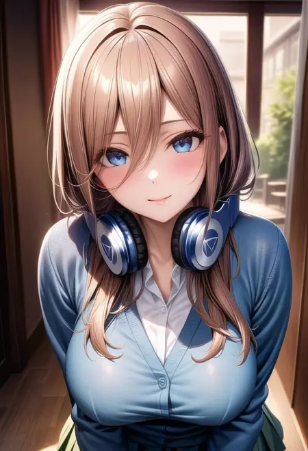 中野 三玖 Miku Nakano (The Quintessential Quintuplets)_XL
