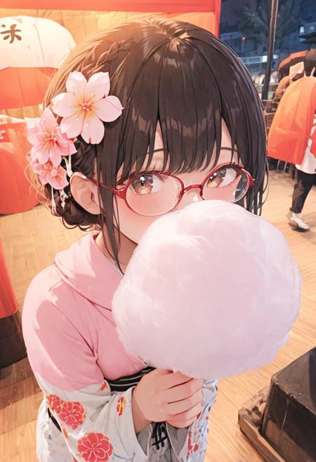 わたあめ cotton candy SDXL SDXL_V1