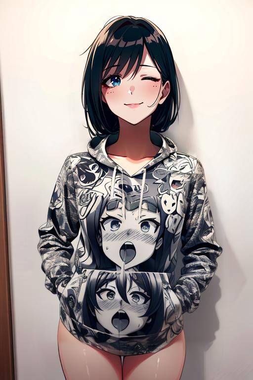 Ahegao Hoodie image by dreizehntephantom318