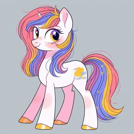 Chaotic Colorful Anime