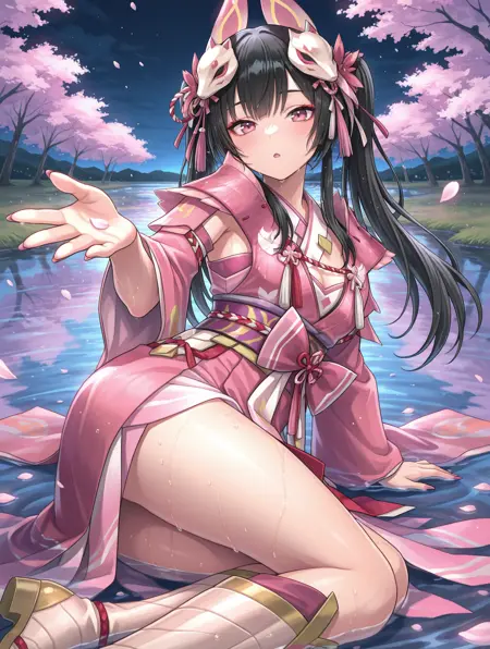 Monster Hunter (XX) - Mizutsune X Armor - Sword Master (ミツネX装備) illuXL - v1.0