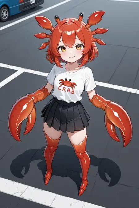 Crab girl