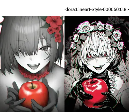lineart style