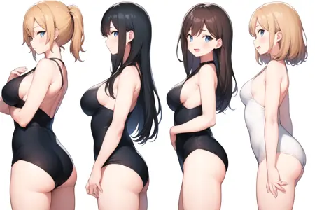 Bust chart 乳比べ