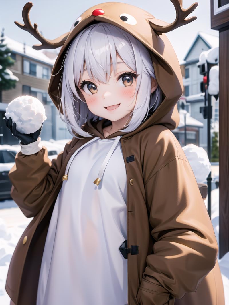 Reindeer Costume Outfit (Christmas/Holidays) LoRA image by arte_l