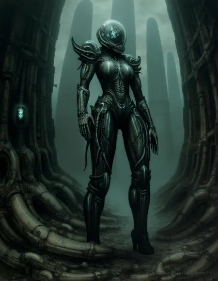 Artwork of H.R. Giger (Flux)