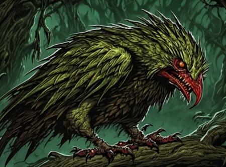 Fantasy Card Art XL - Birds V1