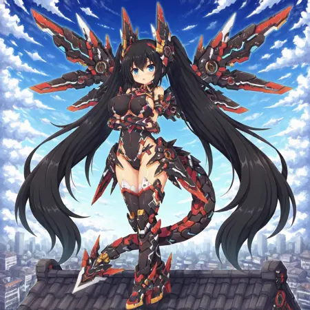 Blazing Dragon Kagutsuchi - Million Chain [Comission]