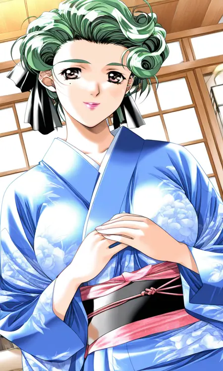 永島佐知子 illustrious/Pony Nagashima Sachiko (Doukyuusei 2)