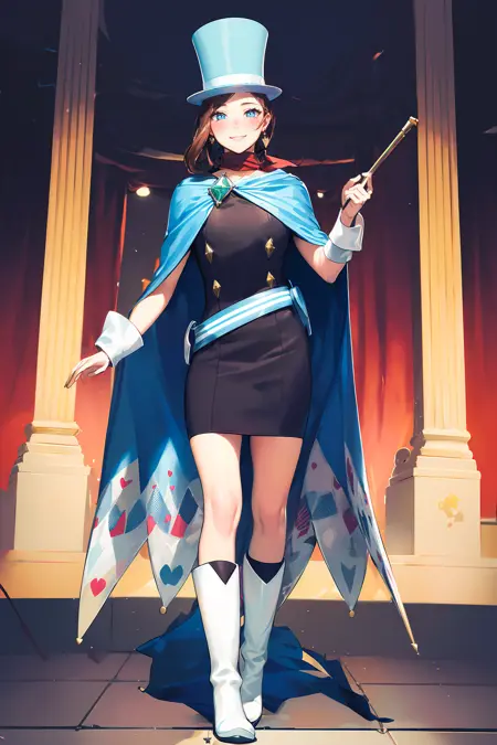 Ace attorney——Trucy Wright