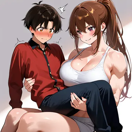 Femdom Princess carry [IL / Pony]