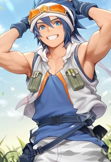 Human Protagonist (Male) from Final Fantasy Legend II/SaGa2: The Treasure Legend: Goddess of Destiny