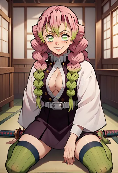 Mitsuri Kanroji (Demon Slayer/Kimetsu no Yaiba) 2 outfits