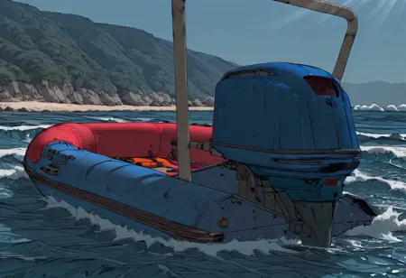Inflatable Zodiac