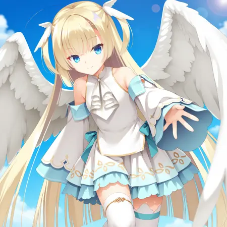 Shirayuki Noa (白雪乃爱) | Tenshi☆Souzou RE-BOOT! (天使☆嚣嚣 RE-BOOT!) | NoobAI