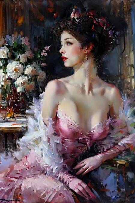 Oil painting style by Konstantin Razumov | 油画风-康斯坦丁·拉祖莫夫