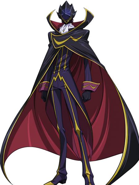 Lelouch vi Britannia Zero Code Geass (4 outfits) Zero