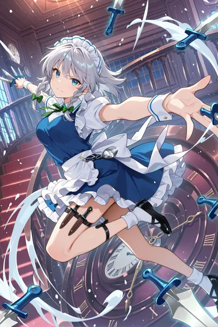 Sakuya Izayoi (Touhou Project) - 十六夜咲夜 (東方)